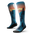 Outway Bright Night Athletic Knee High chaussette de compression unisexe - bleu