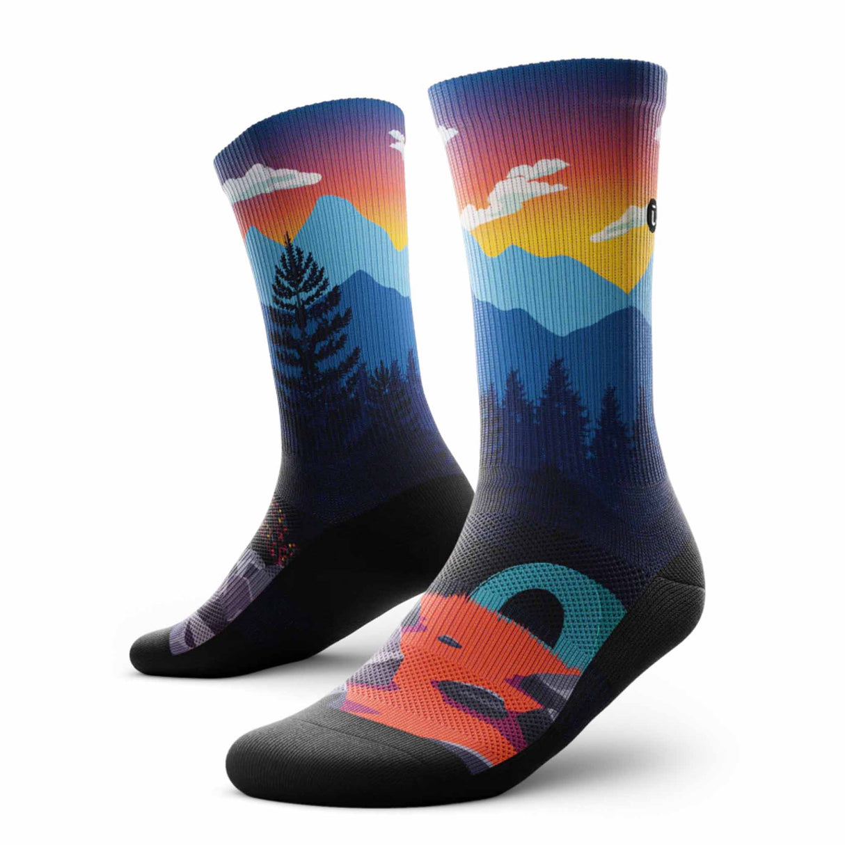Outway Camper Crew Chaussette de course à pied unisexe