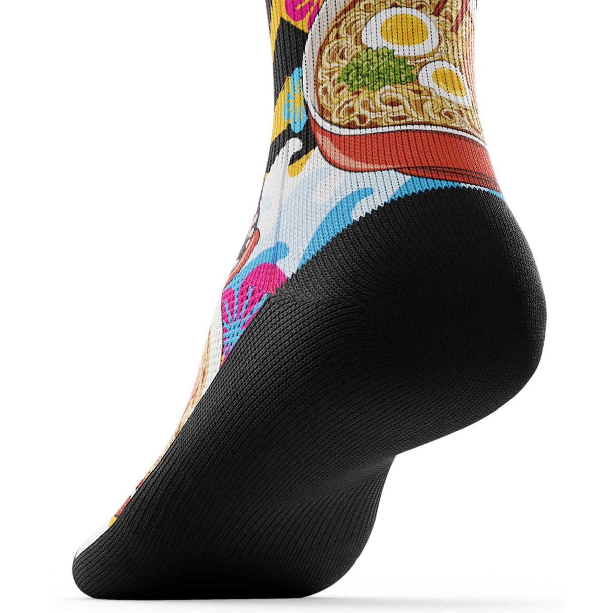 Outway Noodle Ninja Crew Chaussette de course à pied unisexe