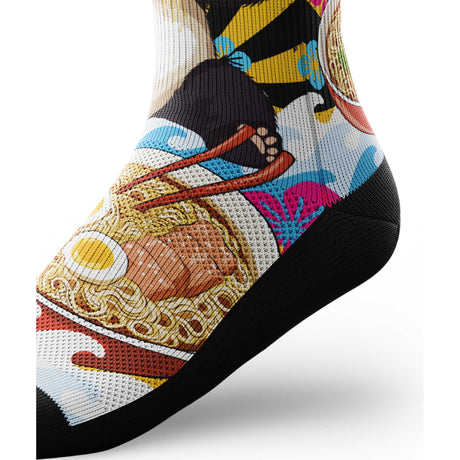 Outway Noodle Ninja Crew Chaussette de course à pied unisexe