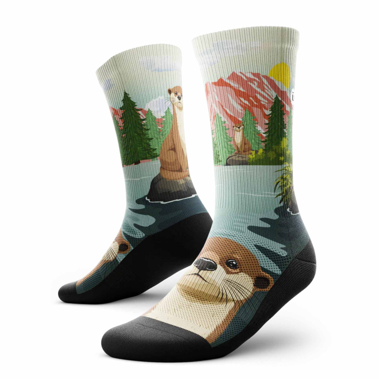 Outway Otter Crew Chaussette de course à pied unisexe