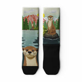 Outway Otter Crew Chaussette de course à pied unisexe
