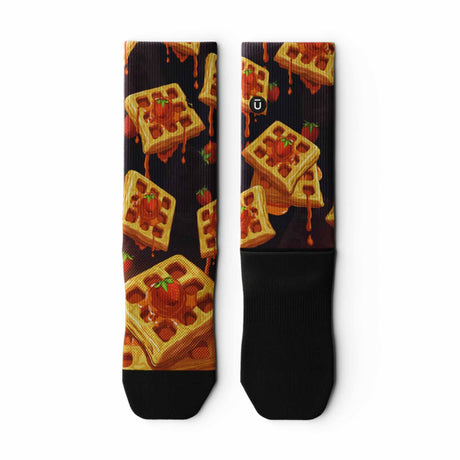 Outway Wafflin' Around Crew Chaussette de course à pied unisexe