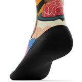 Outway Wagyu Waddle Crew Chaussette de course à pied unisexe - Brun / Orange