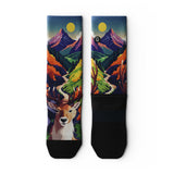 Outway Where Trails Begin Crew Chaussette de course à pied unisexe