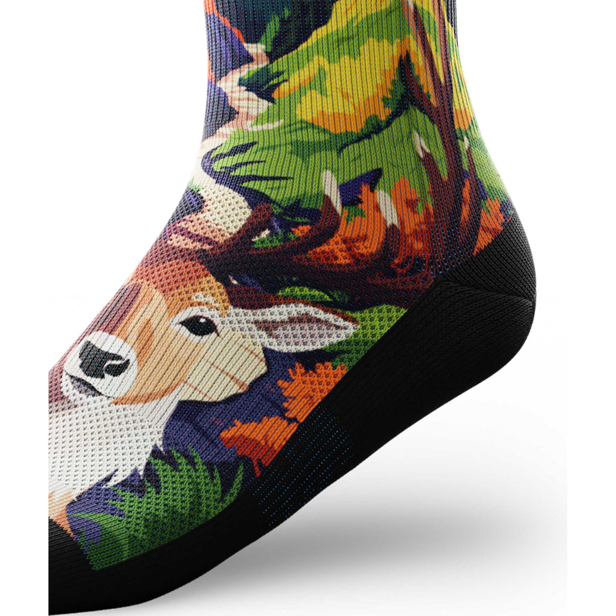 Outway Where Trails Begin Crew Chaussette de course à pied unisexe