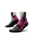 Outway Wild Spectrum Quarter Chaussette de course à pied unisexe - Noir / Rose