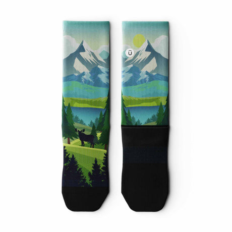 Outway Wilderness Crew Chaussette de course à pied unisexe