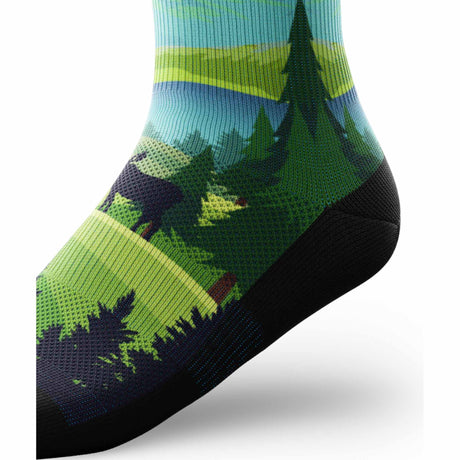 Outway Wilderness Crew Chaussette de course à pied unisexe