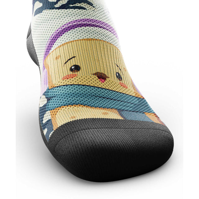 Outway Outway Avo Toast Crew Chaussette de course à pied unisexe