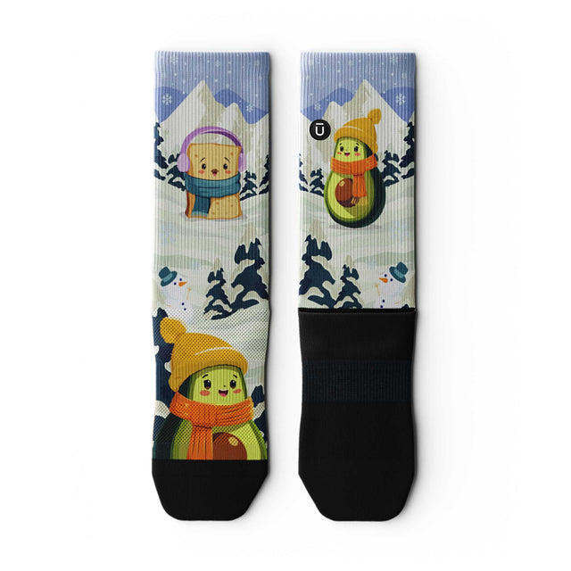 Outway Outway Avo Toast Crew Chaussette de course à pied unisexe