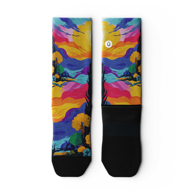Outway Outway Dreamscape Crew Chaussette de course à pied unisexe