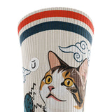 Outway Outway Meow Crew Chaussette de course à pied unisexe