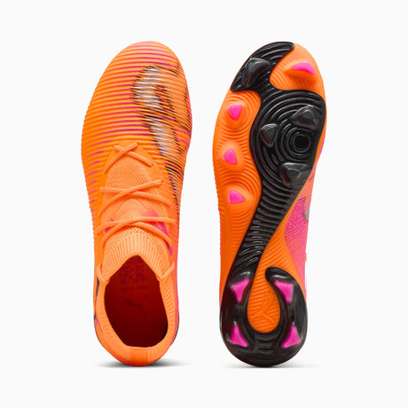 Puma Future 8 Match FG/AG Soccer Cleats - Heat Fire / PUMA Black / Ravish