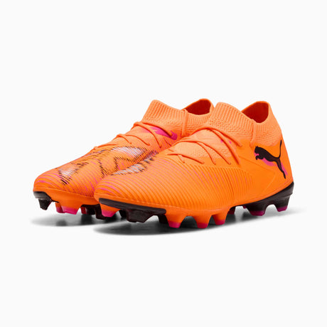Puma Future 8 Match FG/AG Soccer Cleats - Heat Fire / PUMA Black / Ravish