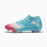 Puma Future 8 Ultimate Re-Charge FG crampons de soccer - Hero Blue / Sunset Pink / Garnet Rose