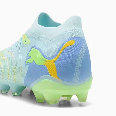 Puma Future 9 Match Light Up FG/AG Wn's chaussures de soccer à crampons femme - Fizzy Light / Icy Blue / Intense Lavender / Sun Stream
