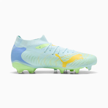 Puma Future 9 Match Light Up FG/AG Wn's chaussures de soccer à crampons femme - Fizzy Light / Icy Blue / Intense Lavender / Sun Stream