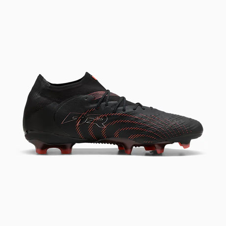Puma Future 9 Ultimate FG chaussures de soccer à crampons - Puma Black / Glowing Red / Strong Grey