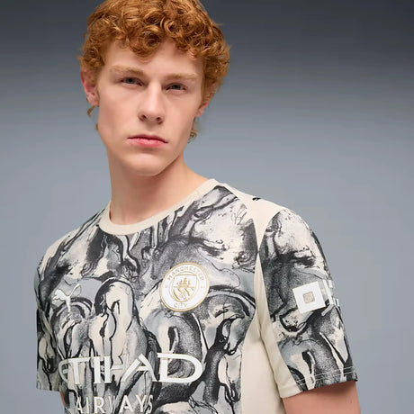 Puma maillot Manchester City x Année du cheval adulte - Alpine Snow / Flat Dark Grey