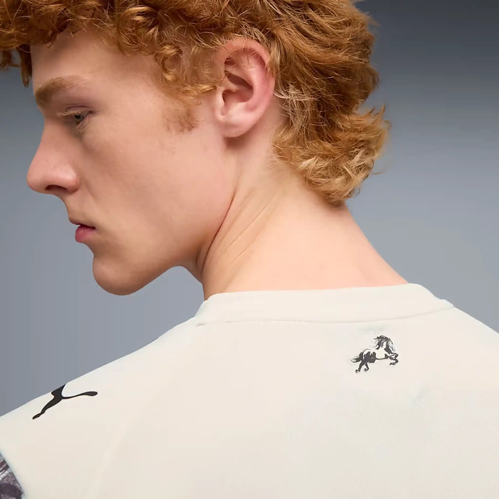 Puma maillot Manchester City x Année du cheval adulte - Alpine Snow / Flat Dark Grey