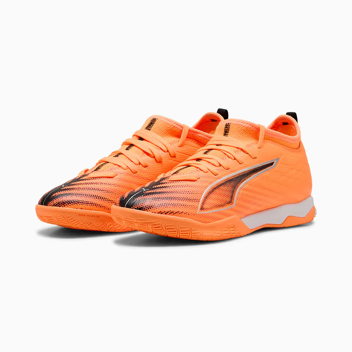 Chaussures de futsal Puma Ultra 6 Match IT junior - Heat Fire / PUMA Black / Glowing Red