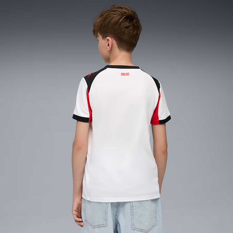 Maillot AC Milan extérieur 25/26 Puma enfant - PUMA White / For All Time Red