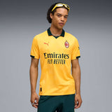 Maillot AC Milan Third 2025/26 Puma homme - Sunny Yellow / Dark Myrtle