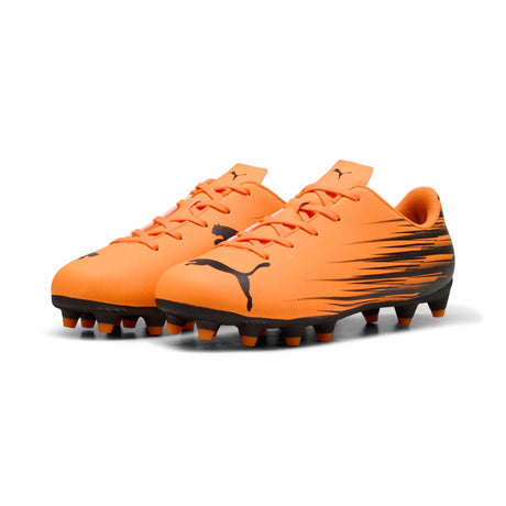 Puma Attacanto II FG/AG JR Soccer Cleats - Heat Fire / Puma Black