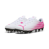 Puma Attacanto II FG JR Soccer Cleats - Puma White / Ravish