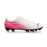 Puma Attacanto II FG JR Soccer Cleats - Puma White / Ravish