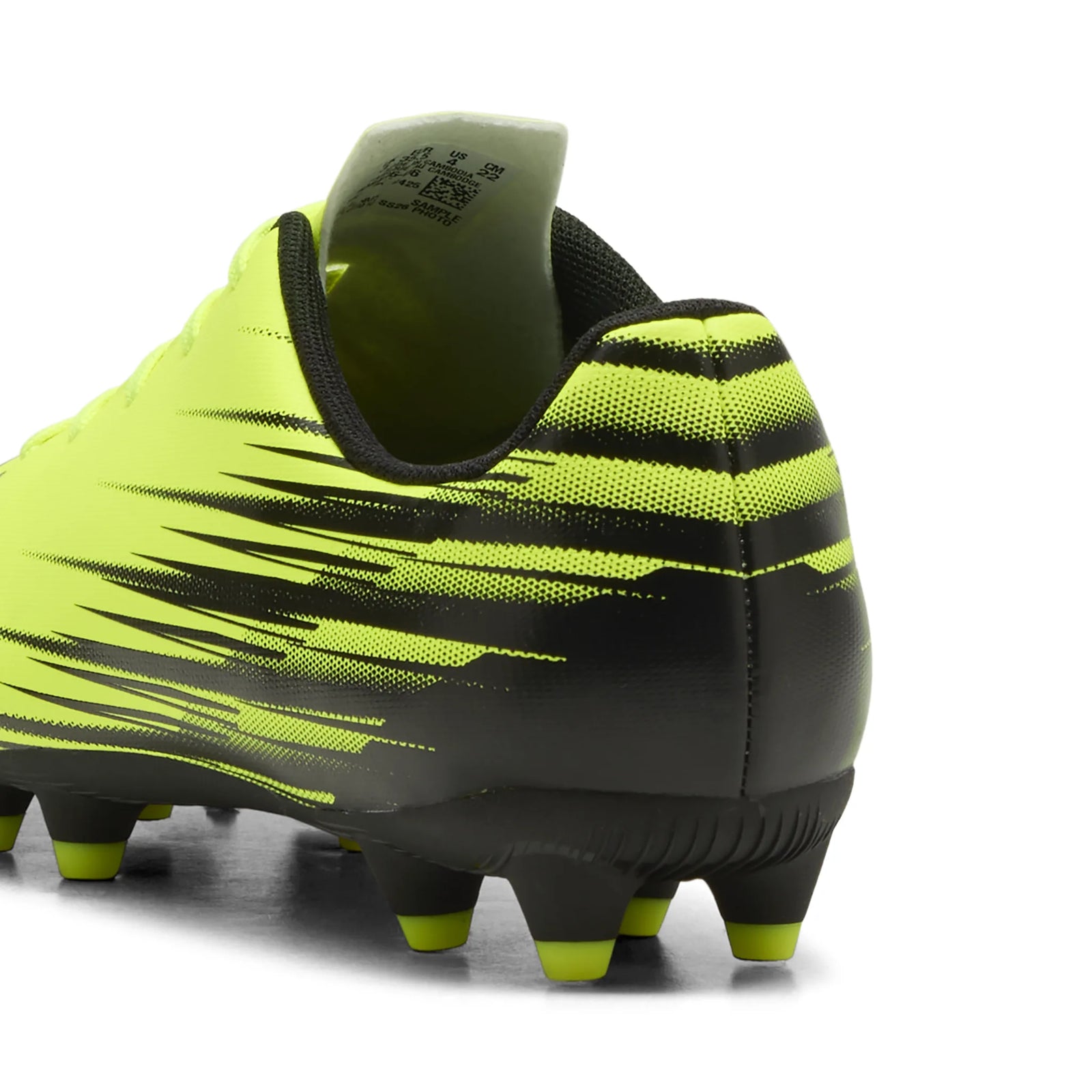 Puma Attacanto II FG JR Soccer Cleats - Yellow Alert / Puma Black