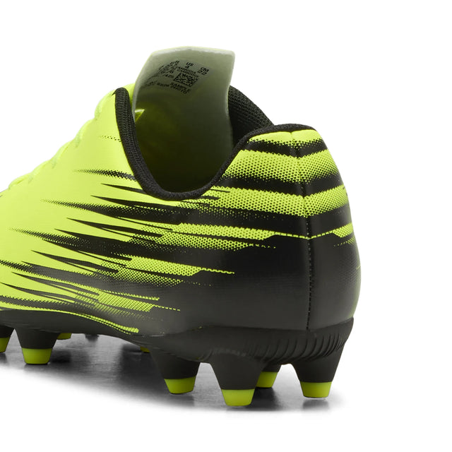 Puma Attacanto II FG JR Soccer Cleats - Yellow Alert / Puma Black