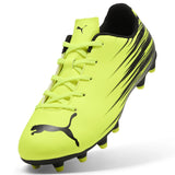 Puma Attacanto II FG JR Soccer Cleats - Yellow Alert / Puma Black