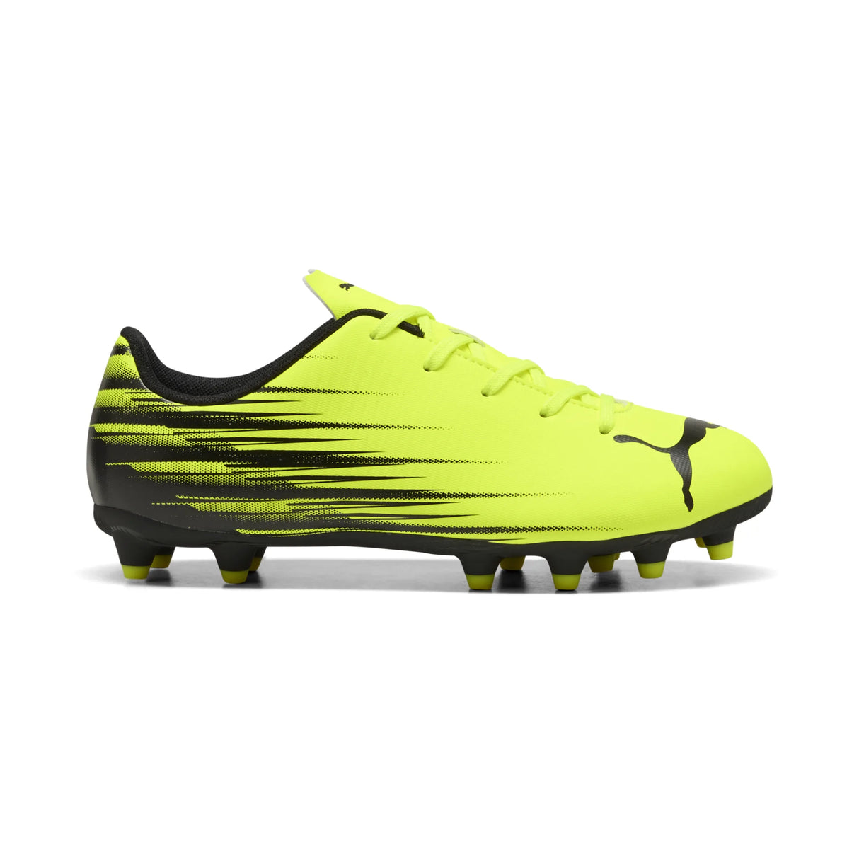 Puma Attacanto II FG JR Soccer Cleats - Yellow Alert / Puma Black