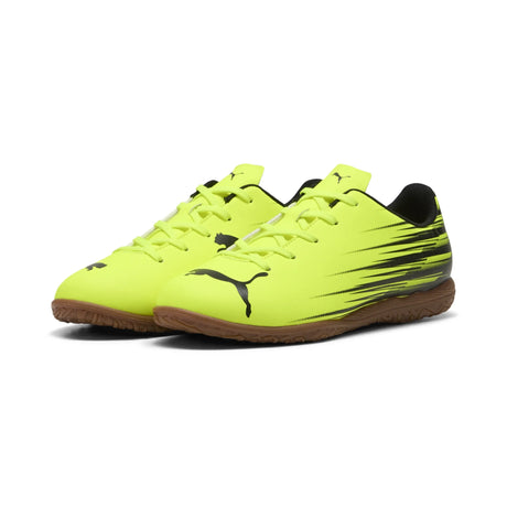Puma Attacanto II IT JR chaussure de soccer intérieur pour enfant - Yellow Alert / Puma Black