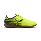 Puma Attacanto II IT JR chaussure de soccer intérieur pour enfant - Yellow Alert / Puma Black