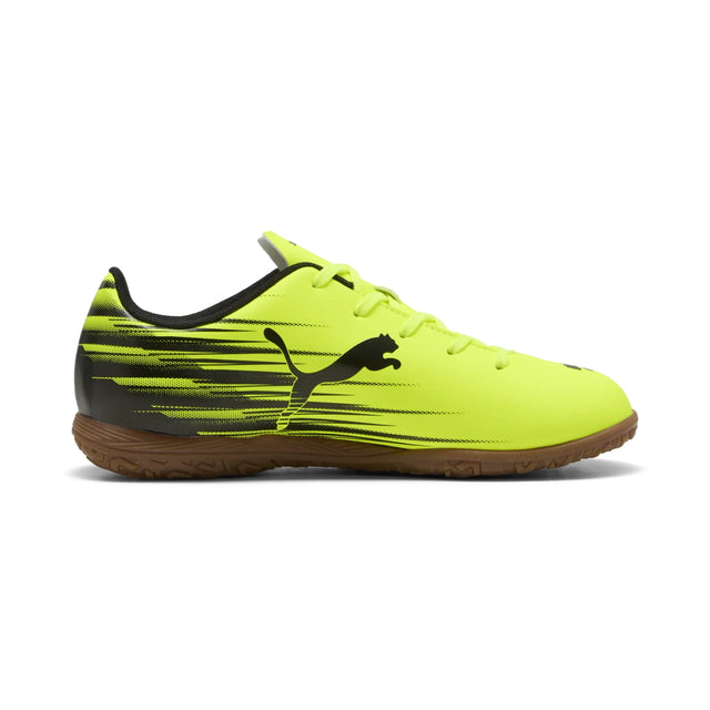 Puma Attacanto II IT JR chaussure de soccer intérieur pour enfant - Yellow Alert / Puma Black