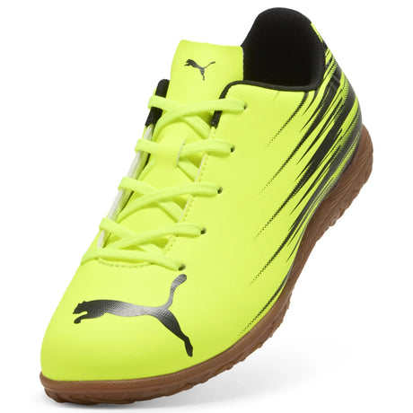 Puma Attacanto II IT JR chaussure de soccer intérieur pour enfant - Yellow Alert / Puma Black