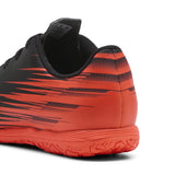 Puma Attacanto II IT JR chaussure de soccer intérieur pour enfant - Puma Black / Bright Red