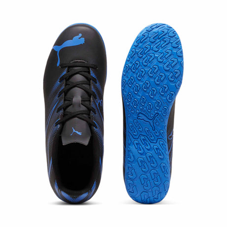 Puma Attacanto IT junior chaussure de soccer intérieur pour enfant - Puma Black / Bluemazing
