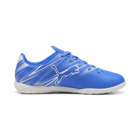 Puma Attacanto IT junior chaussure de soccer intérieur pour enfant - Bluemazing / Puma White