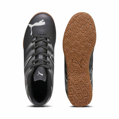 Puma Attacanto IT junior chaussure de soccer intérieur enfant - Puma Black / Silver Mist