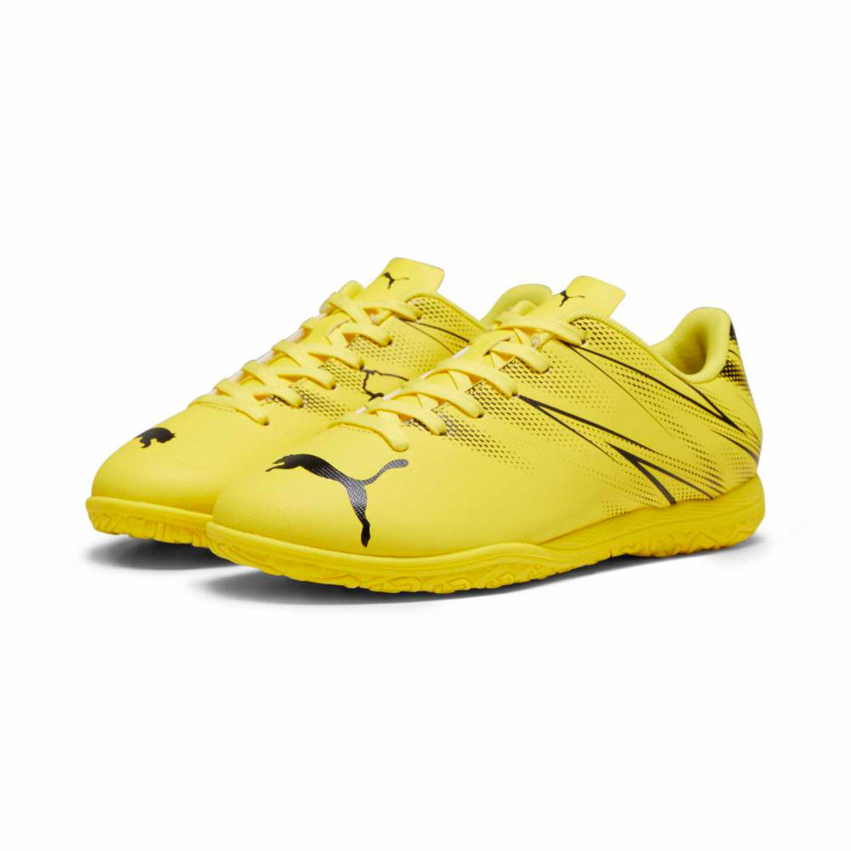 Puma Attacanto IT junior chaussure de soccer intérieur enfant - Yellow Blaze / Puma Black