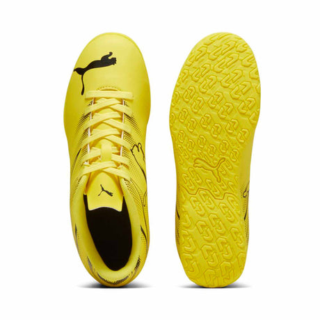 Puma Attacanto IT junior chaussure de soccer intérieur enfant - Yellow Blaze / Puma Black