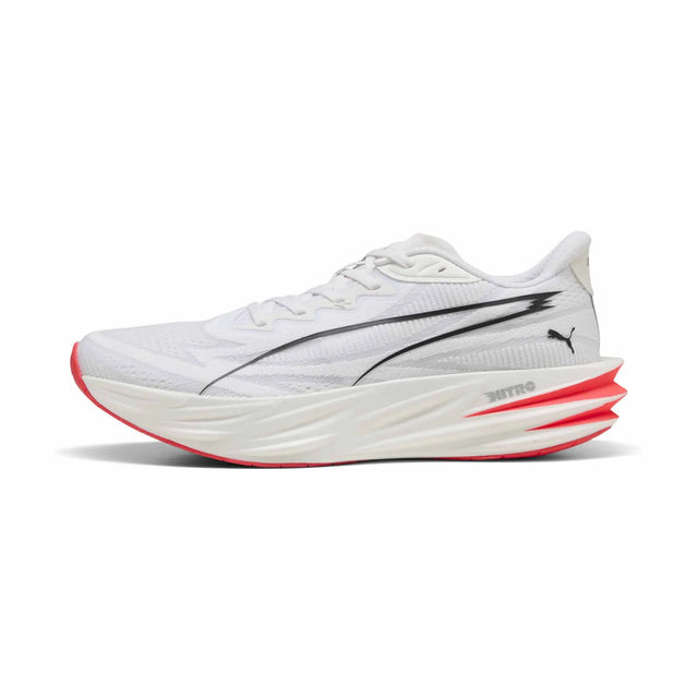 Puma Deviate Pure Men's Running Shoes - Puma White / Puma Silver
