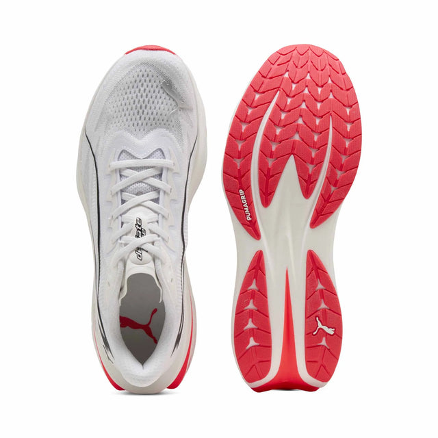 Puma Deviate Pure Men's Running Shoes - Puma White / Puma Silver