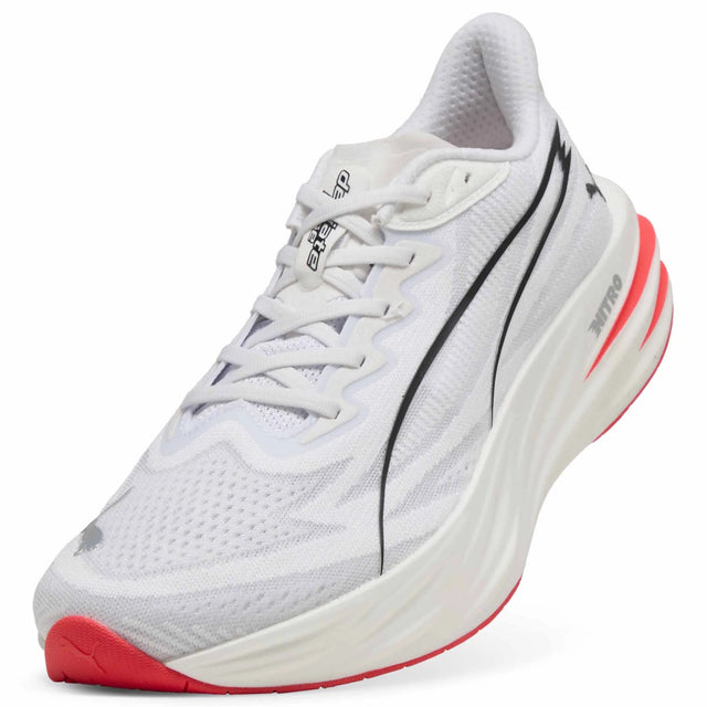 Puma Deviate Pure Men's Running Shoes - Puma White / Puma Silver