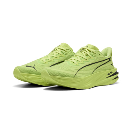 Puma Deviate Pure Nitro Men's Running Shoes - Sunny Lime / Black