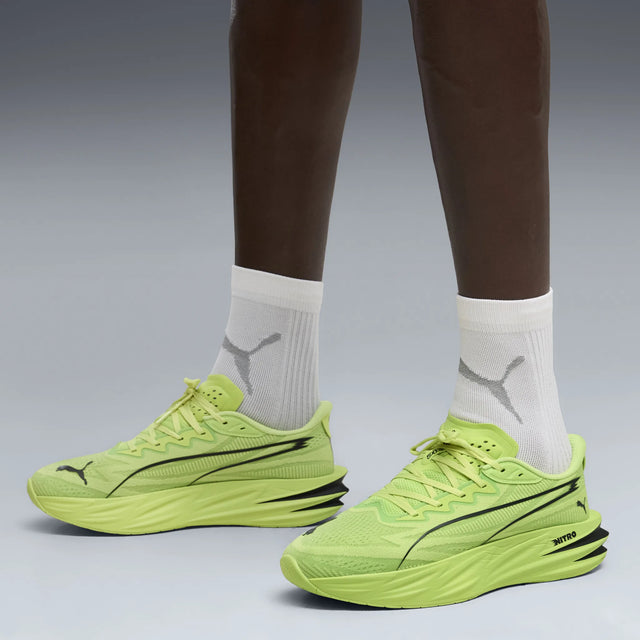 Puma Deviate Pure Nitro Men's Running Shoes - Sunny Lime / Black